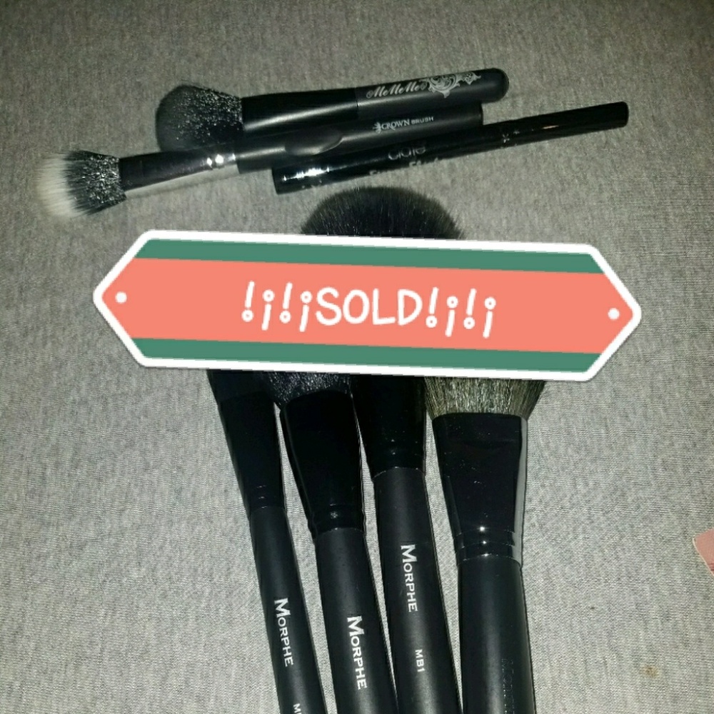 **SOLD ON VINTED**NWOT Morphe assorted brushes